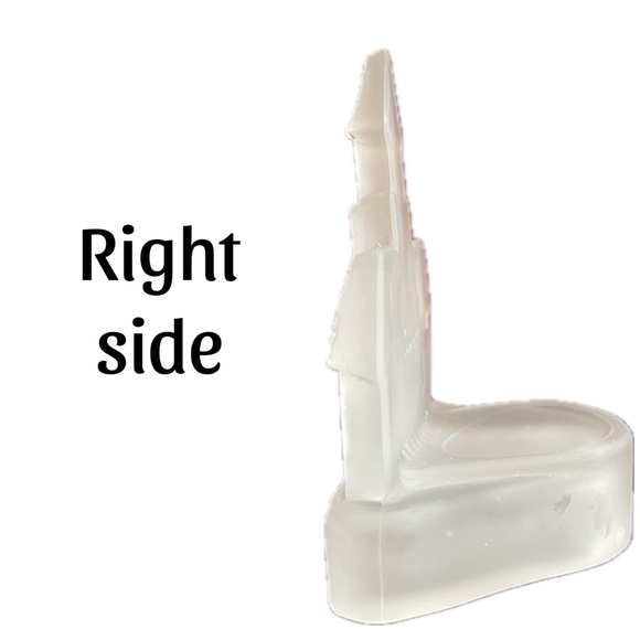 Vintage Beacon Hill Frosted Glass Christmas Church House Tea Light Candle Holder - Picture 2 of 6